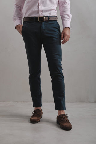 Idol Navy Chino Pants - Sohhan