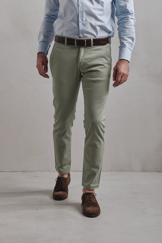 Idol Green Chino Pants - Sohhan
