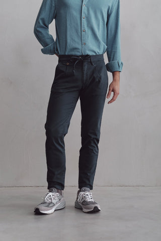 Paul Blue Chino Pants - Sohhan