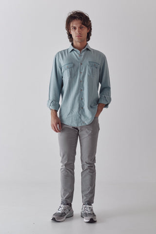 Five Pocket Pants Bruce Grey - Sohhan