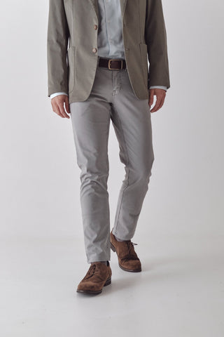 Five Pocket Pants Bruce Grey - Sohhan