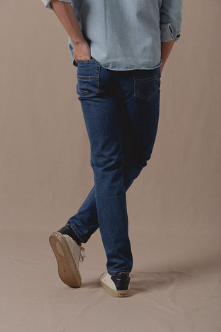 Ryder Dark Denim Pants - Sohhan