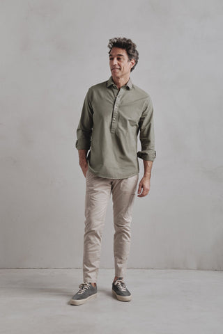 Fred T-shirt Greenish Grey - Sohhan