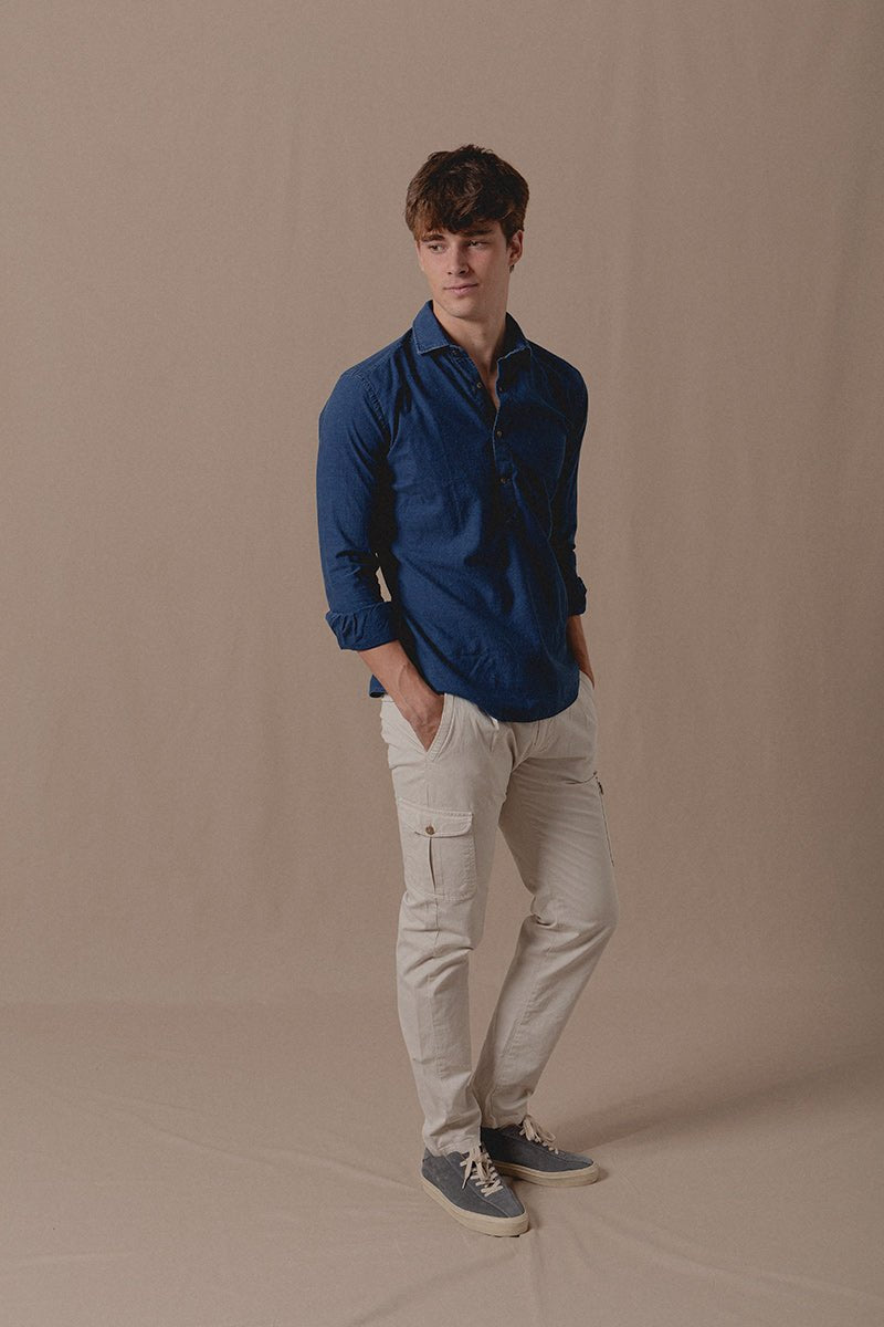 Kumaty Claro Denim Shirt - Sohhan