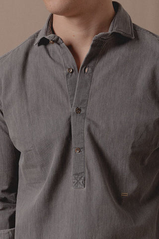 Denim T-Shirt Rock Grey Medium - Sohhan