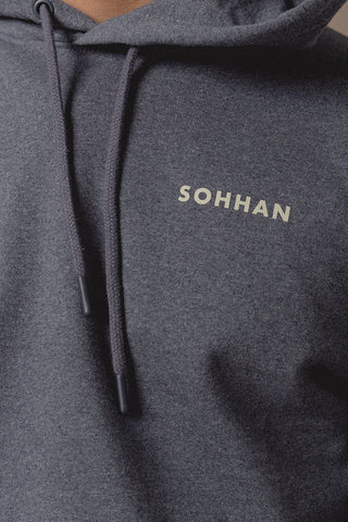 Basic Shelter Sweatshirt Blue Hood - Sohhan