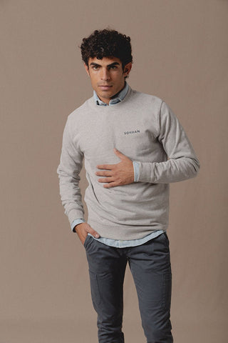 Sweatshirt Shelter Basic gray - Sohhan