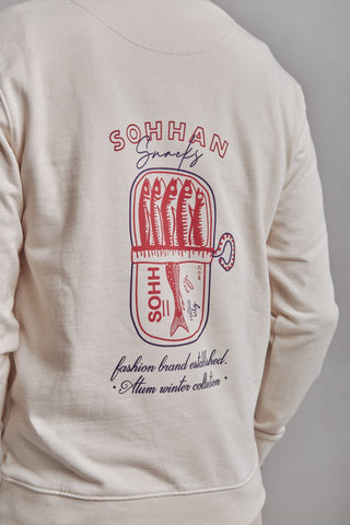 Sweatshirt Shelter Sardinas Sohhan - Sohhan