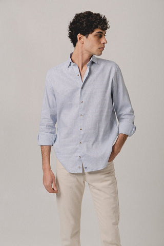 Linen Shirt Horizontal Stripe - Sohhan