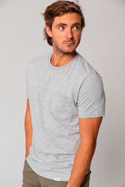 T-shirt grey pocket - Sohhan