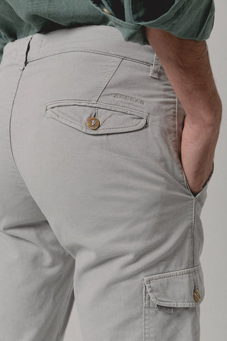Sohhan Cargo Pants Grey Washed - Sohhan