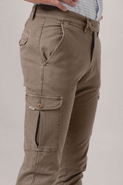 Khaki cargo pants structure - Sohhan