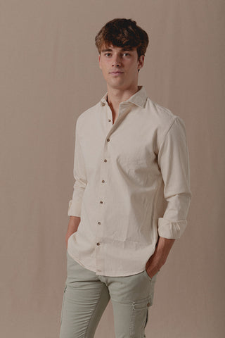 Camisa Vaquera Dakota Crudo