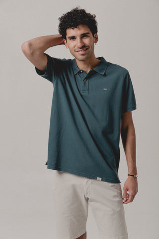 Polo Maglietta Azul Océano