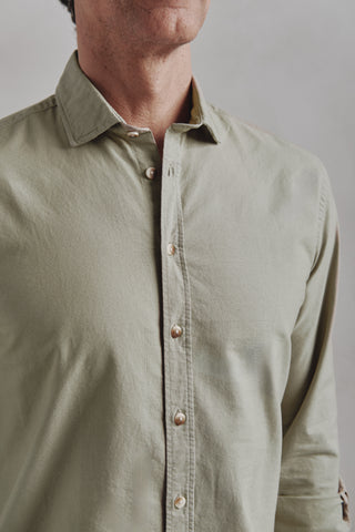 Camisa Oxford Lisa Verde Claro