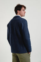 Americana de punto Clark Azul - Sohhan