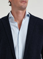 Americana de punto Clark Azul - Sohhan