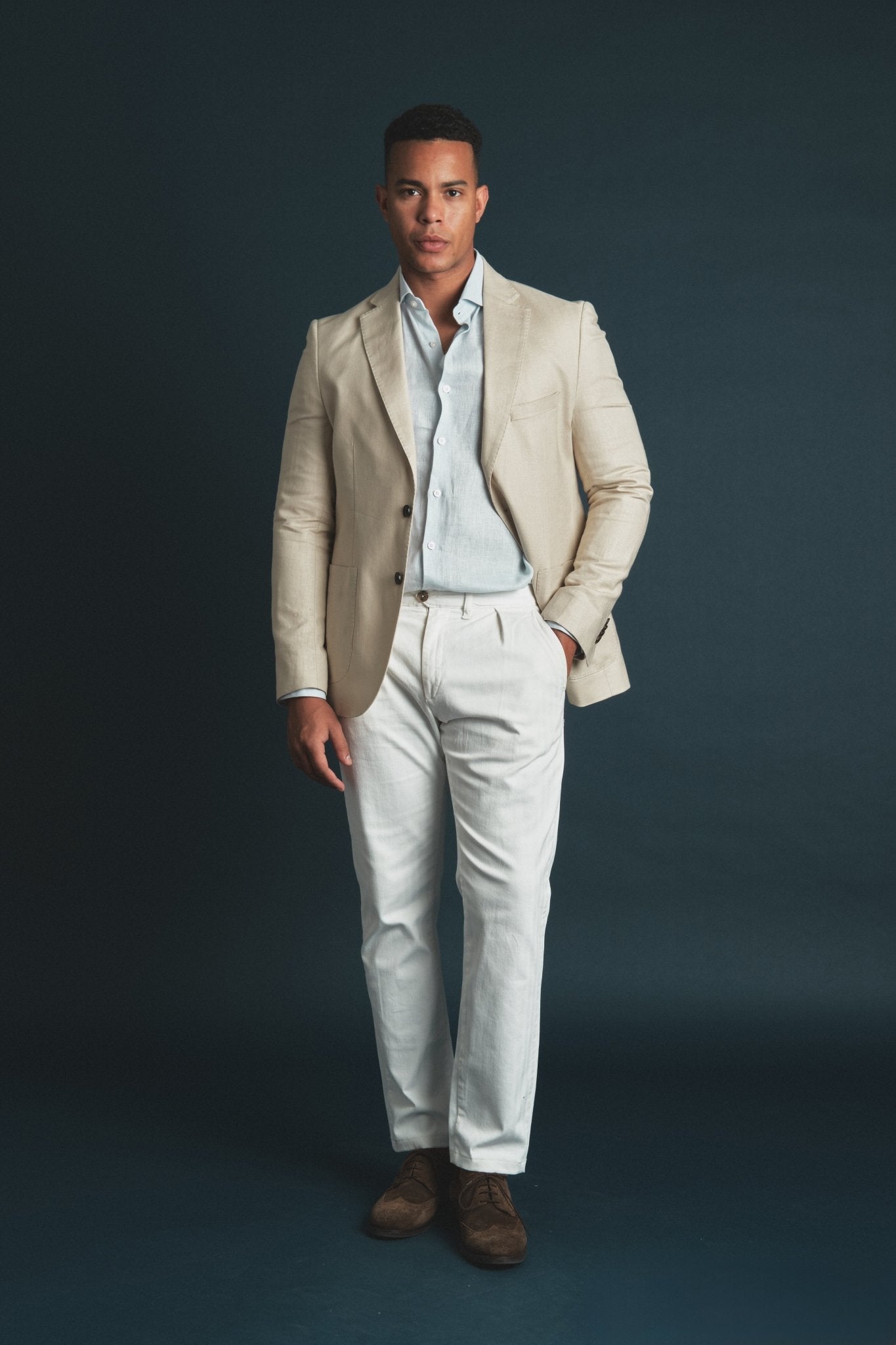 Arthur Beige Blazer Hustle Heritage - Sohhan