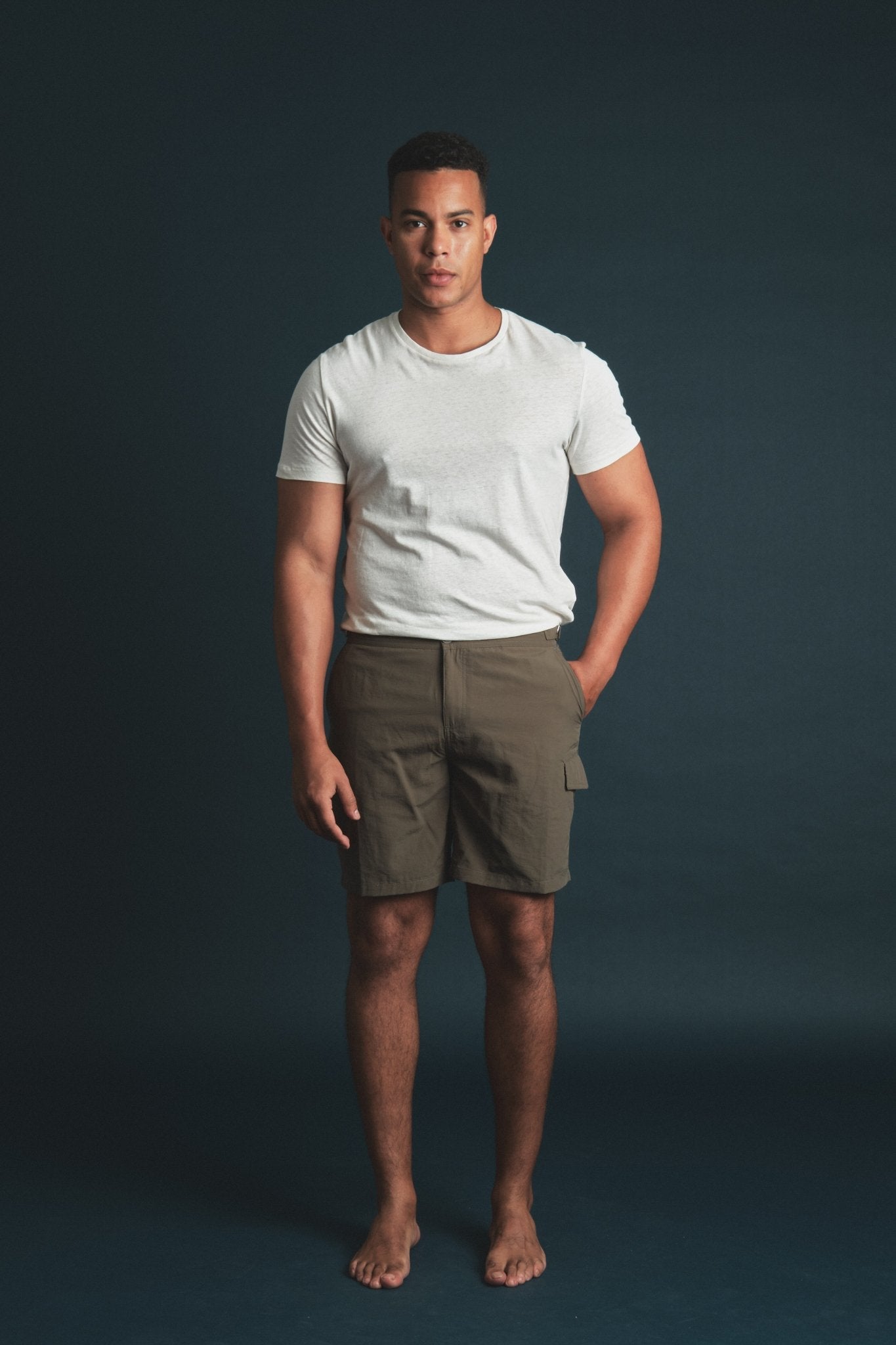 Bañador Cargo Green Hustle Heritage - Sohhan