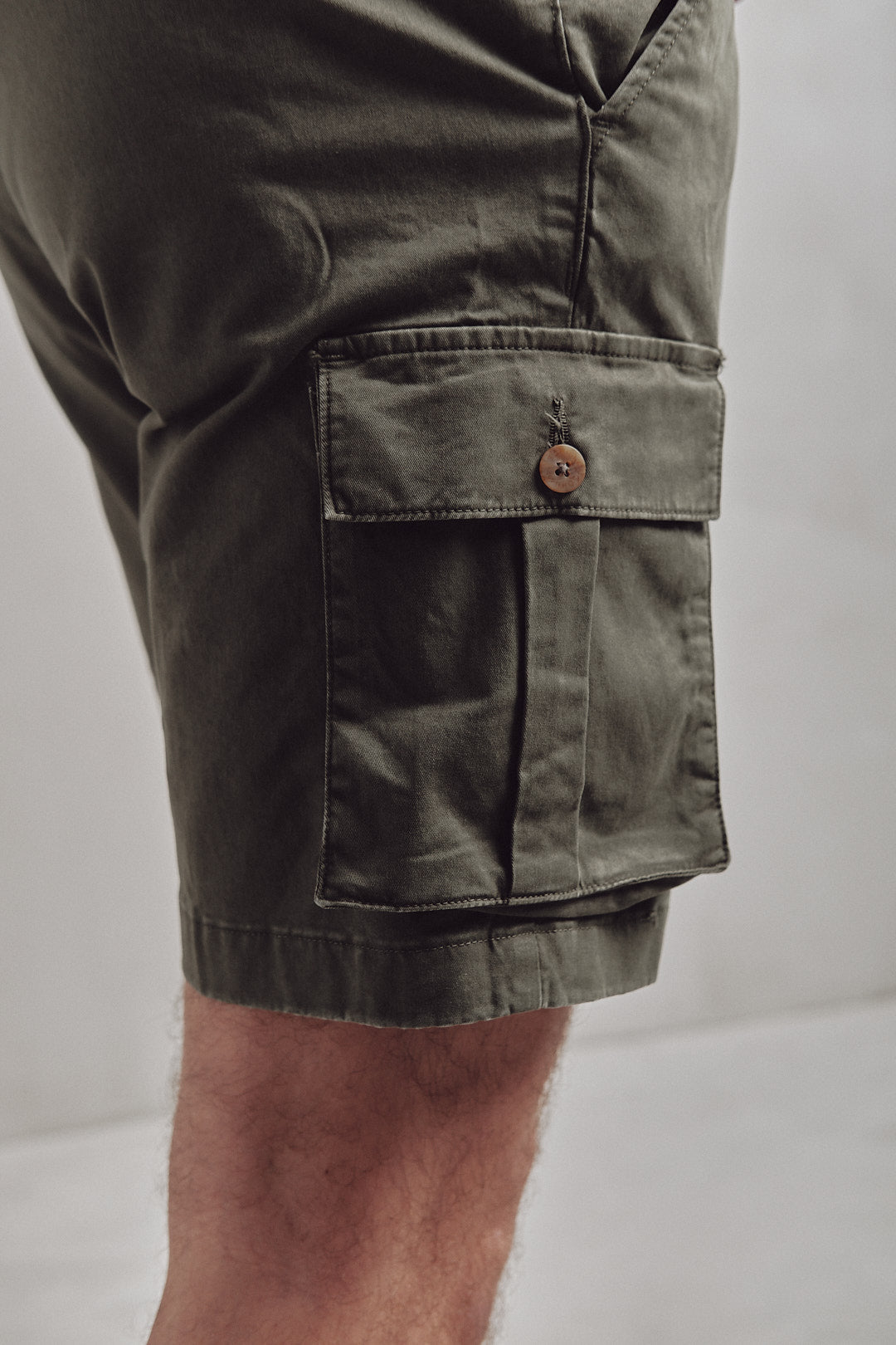 Bermuda Cargo Freddo Verde Khaki - Sohhan