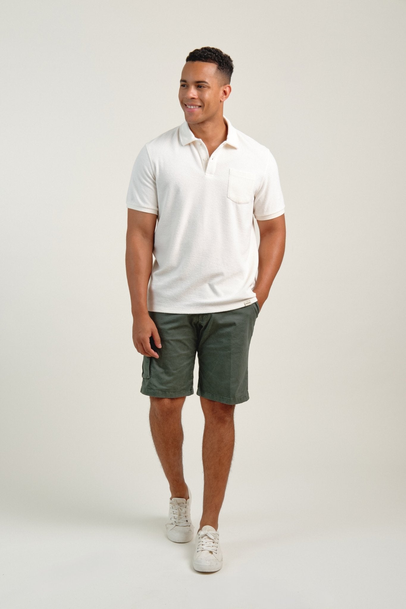 Bermuda Cargo Sail Verde Khaki - Sohhan