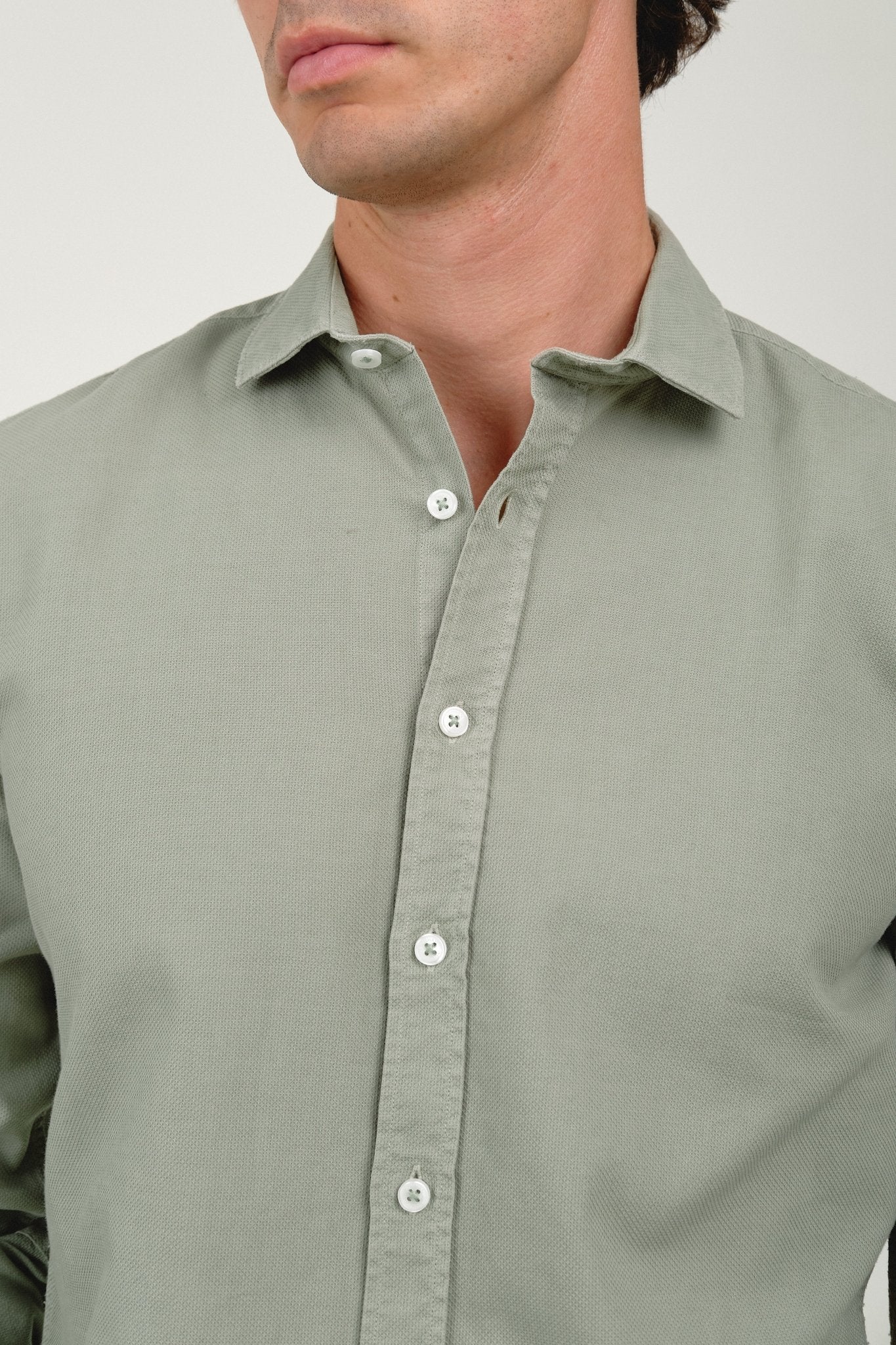 Camisa Ben Nido de Abeja Verde Amazonas - Sohhan