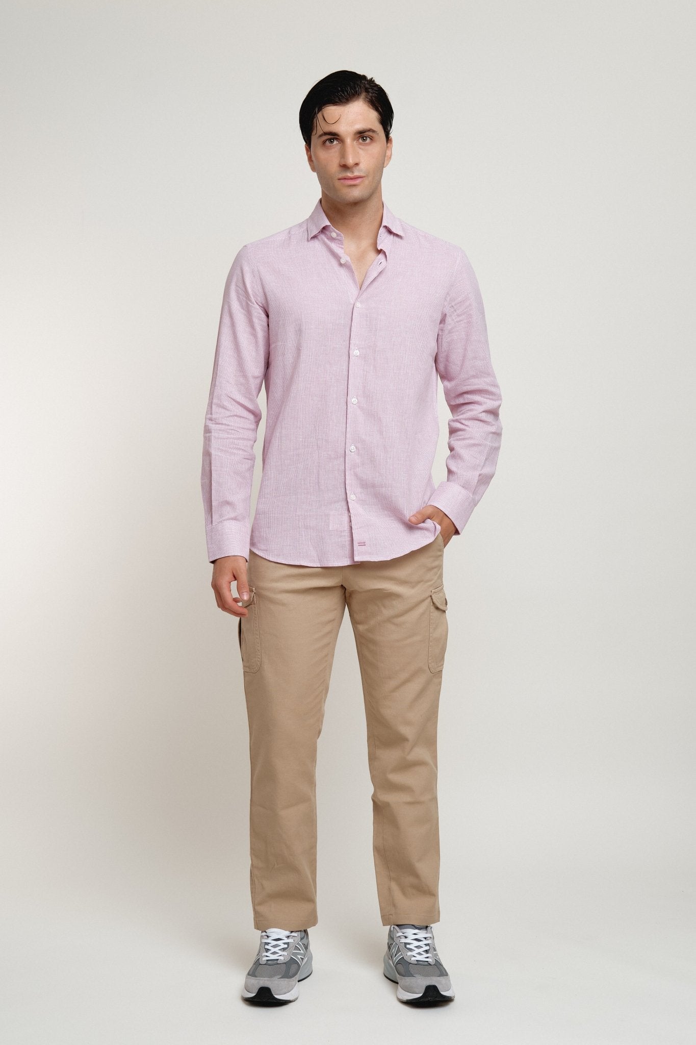 Camisa Firenze Rosa - Sohhan