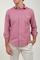 Camisa Ian Nido De Abeja Un Bolsillo Sintra - Sohhan