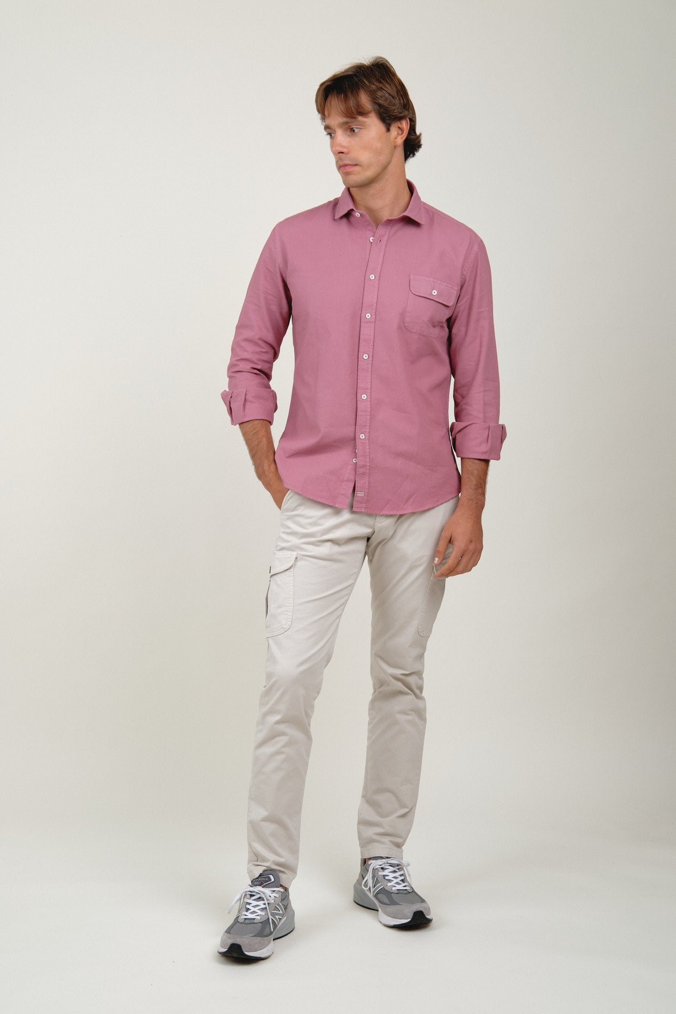 Camisa Ian Nido De Abeja Un Bolsillo Sintra - Sohhan