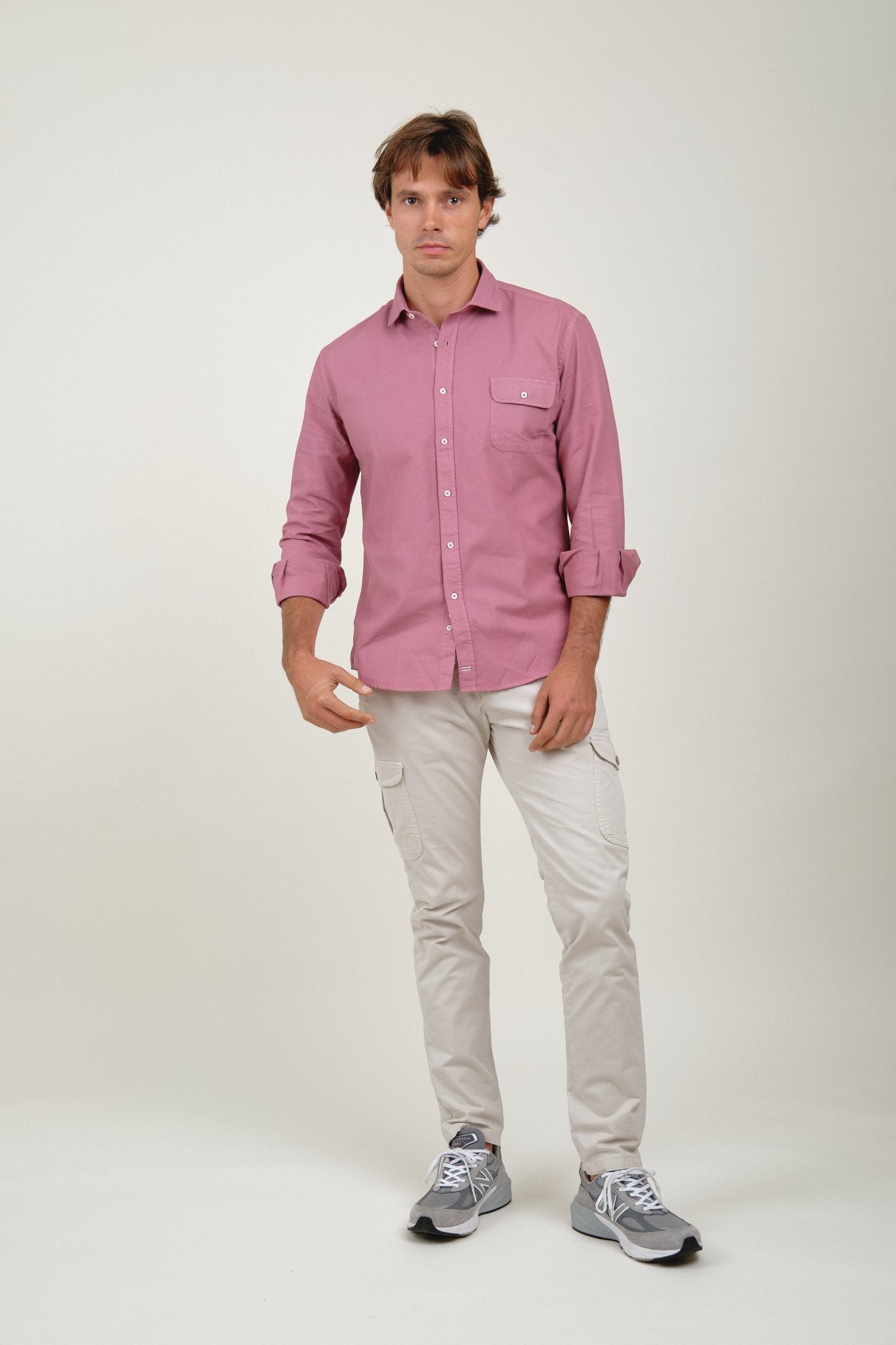 Camisa Ian Nido De Abeja Un Bolsillo Sintra - Sohhan