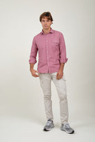 Camisa Ian Nido De Abeja Un Bolsillo Sintra - Sohhan