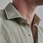 Camisa Lino Ipanema Verde Amazonas - Sohhan