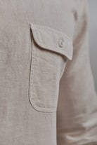 Camisa Lino Portofino Vainilla - Sohhan