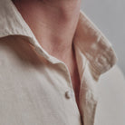 Camisa Lino Portofino Vainilla - Sohhan