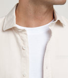 Camisa Nomad Estructura Crudo - Sohhan