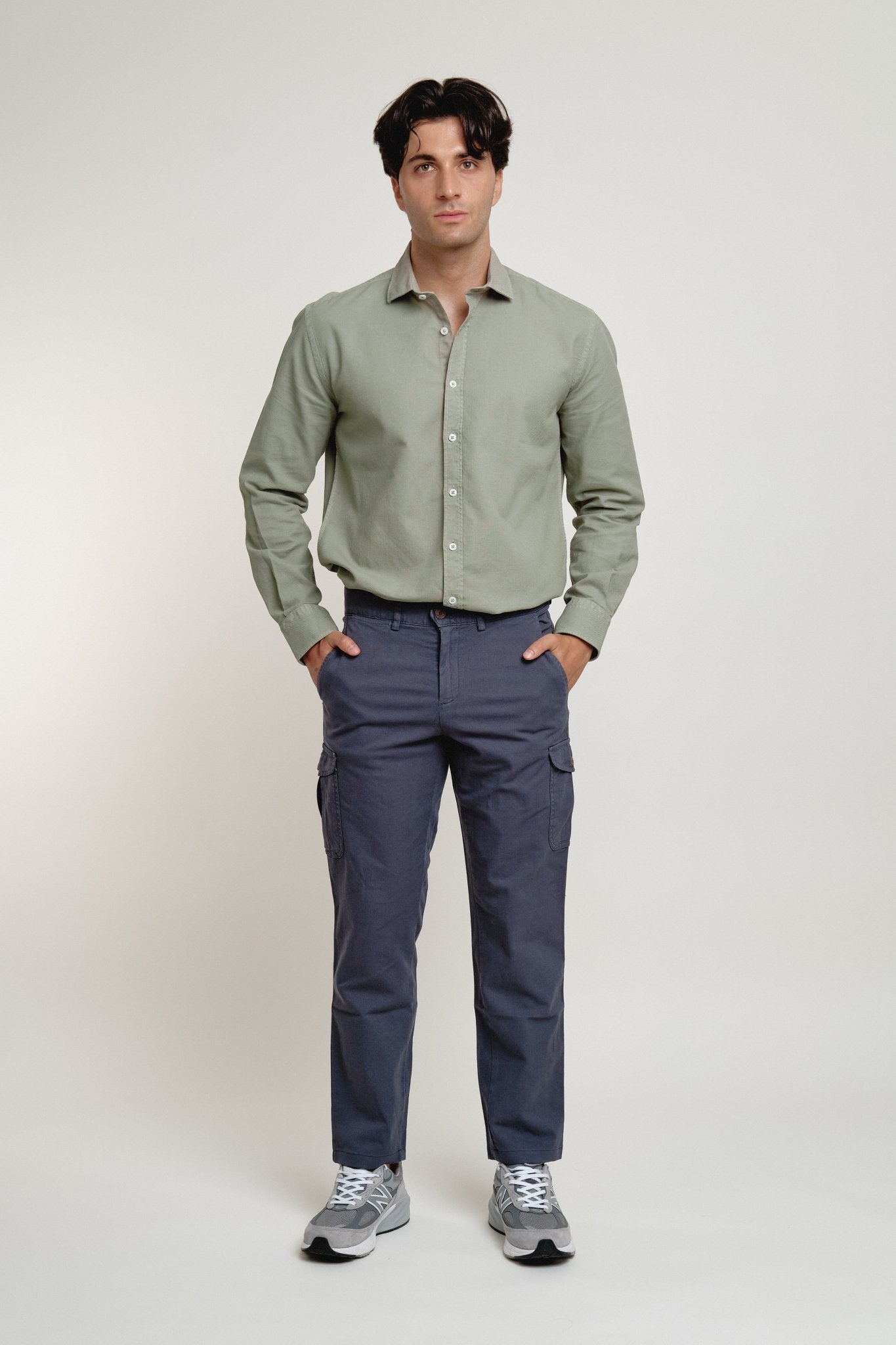 Camisa Nomad Estructura Verde Amazonas - Sohhan