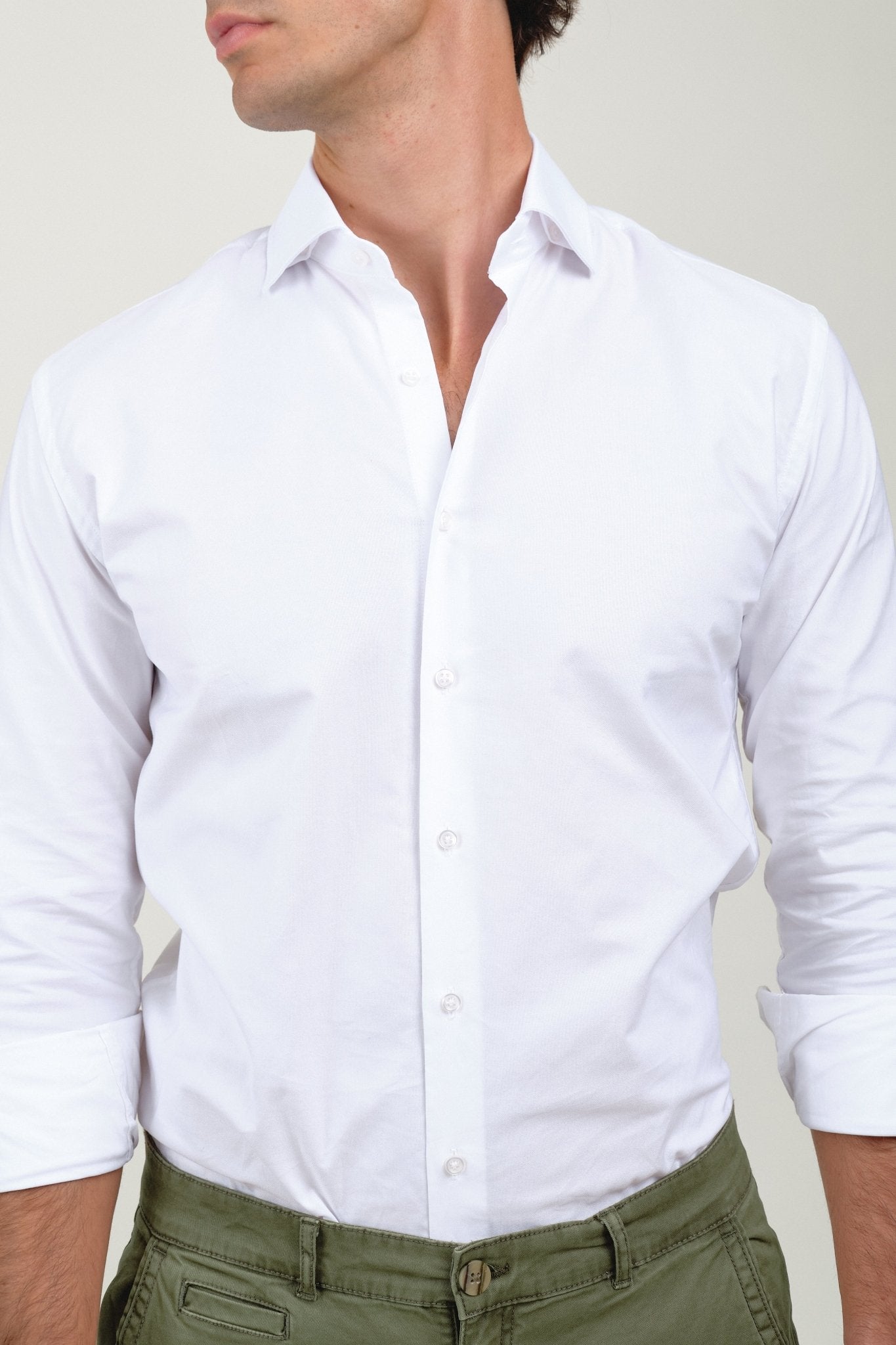 Camisa Oxford Classic Blanca - Sohhan