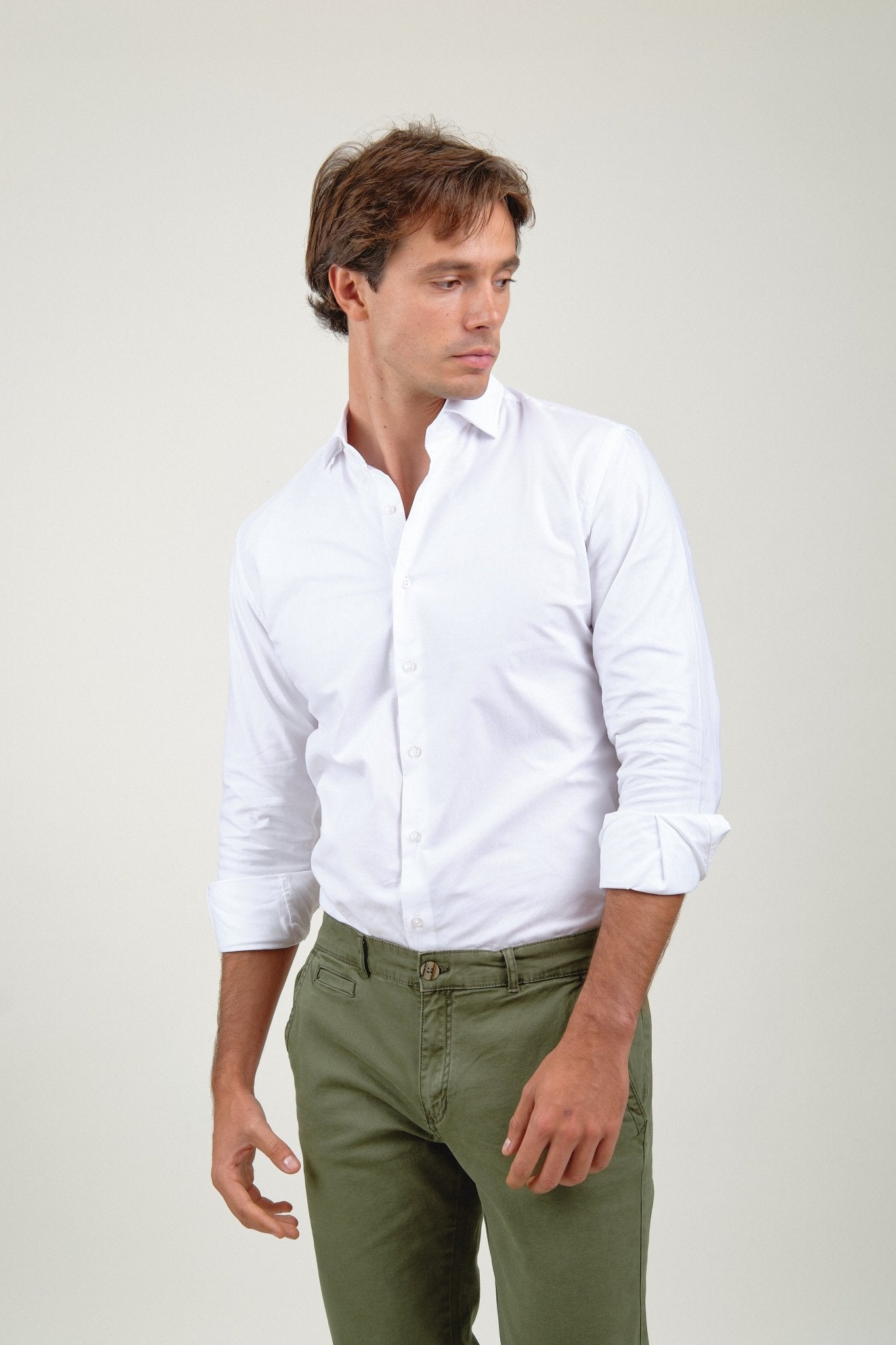 Camisa Oxford Classic Blanca - Sohhan