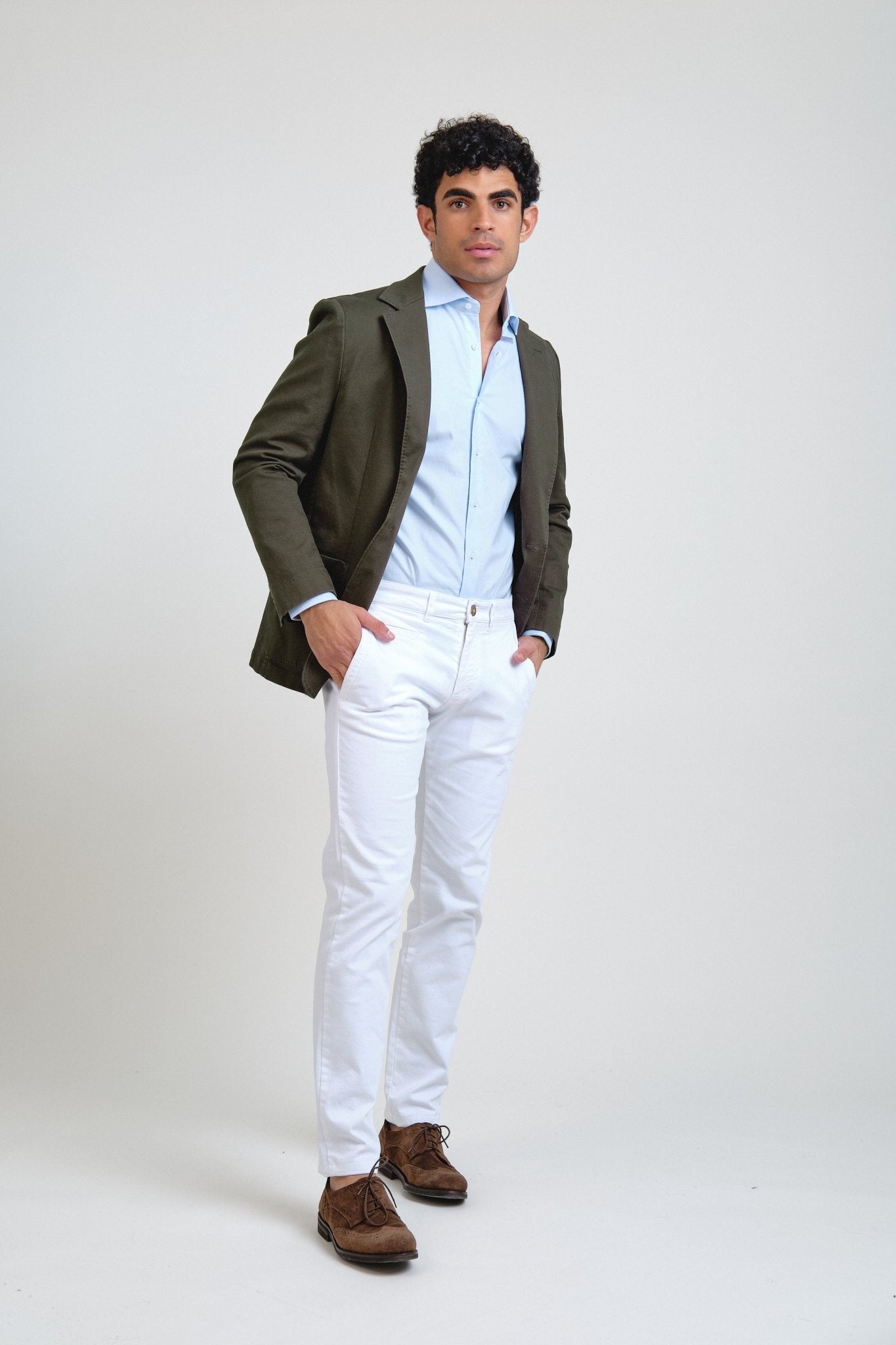 Camisa Oxford Classic Celeste - Sohhan