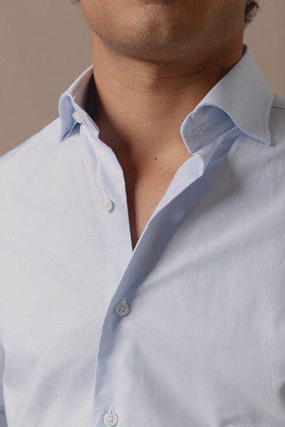 Camisa Oxford Classic Celeste - Sohhan