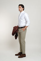 Camisa Oxford Classic Doble Puño Blanco - Sohhan