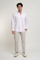 Camisa Oxford Harry Raya Rosa - Sohhan