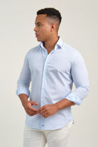 Camisa Oxford Sassari Raya Celeste - Sohhan