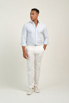 Camisa Oxford Sassari Raya Celeste - Sohhan