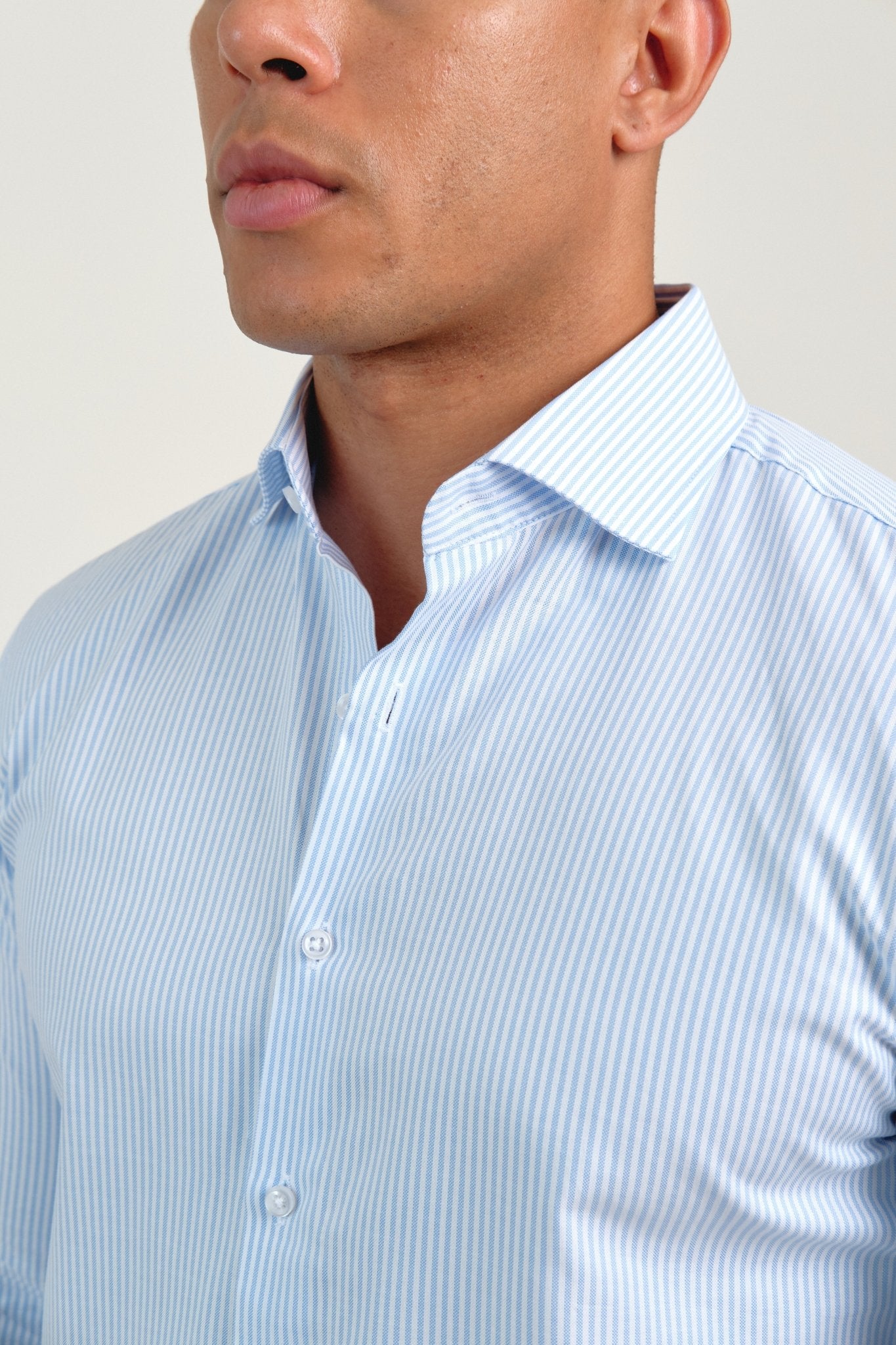 Camisa Oxford Treviso Raya Celeste - Sohhan