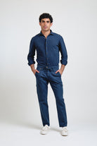 Camisa Piqué Bellandi Marino - Sohhan