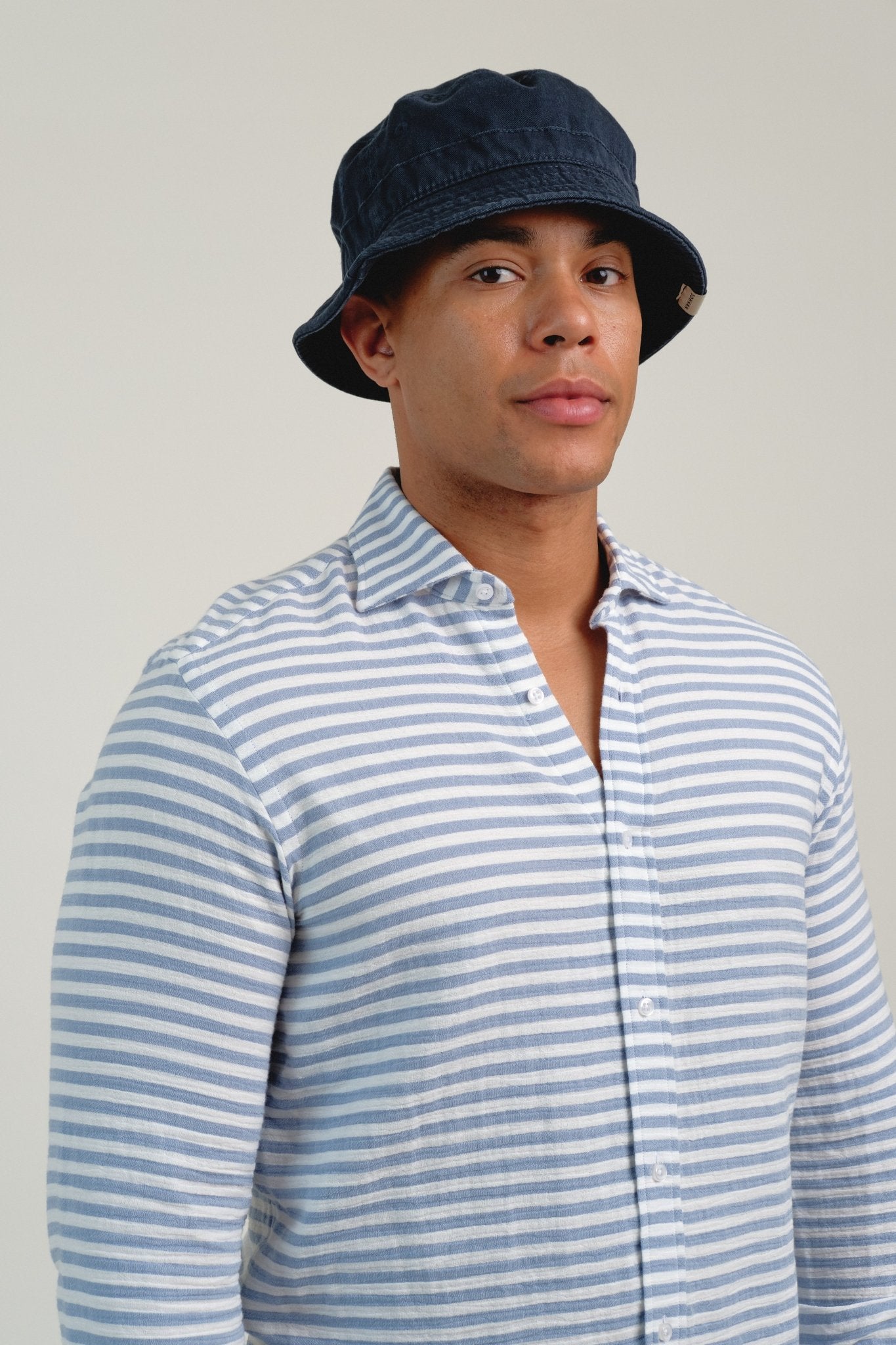 Camisa Porto Raya Horizontal Celeste - Sohhan