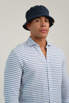 Camisa Porto Raya Horizontal Celeste - Sohhan