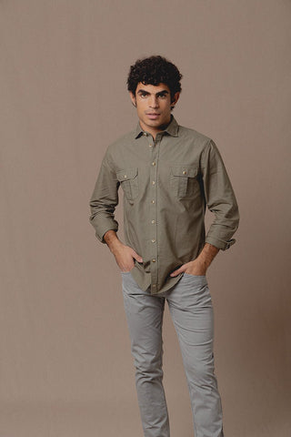 Camisa Sahara Luke Verde Bogotá - Sohhan