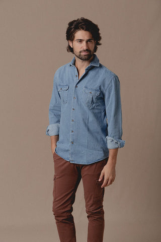 Camisa Vaquera Hunter Sahara - Sohhan